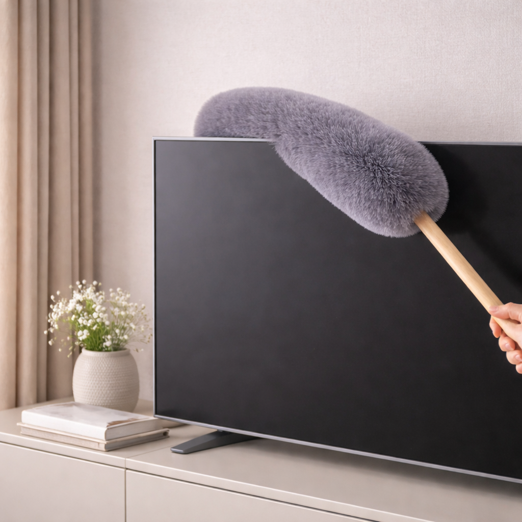 Brineliocosh® Extendable Microfiber Duster – Flexible Head & Static Dust Removal